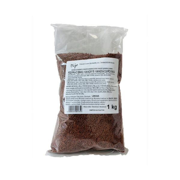 Dekoracja cukiernicza – Posypka kakaowa – Dijo – 1kg