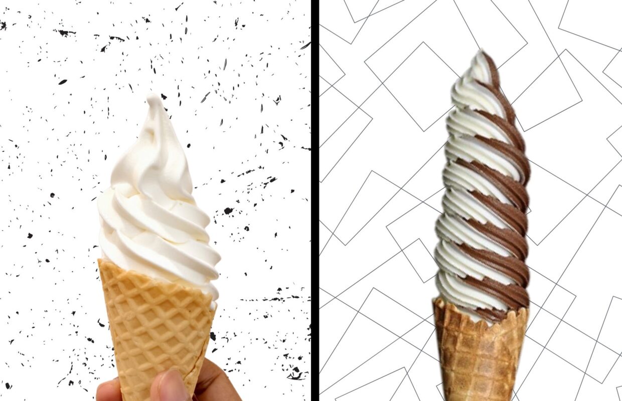 Lody włoskie i lody świderki